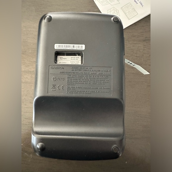 Casio KL-120 Label Maker 6mm Thermal Transfer comes with an extra new cartridge - Picture 8 of 9